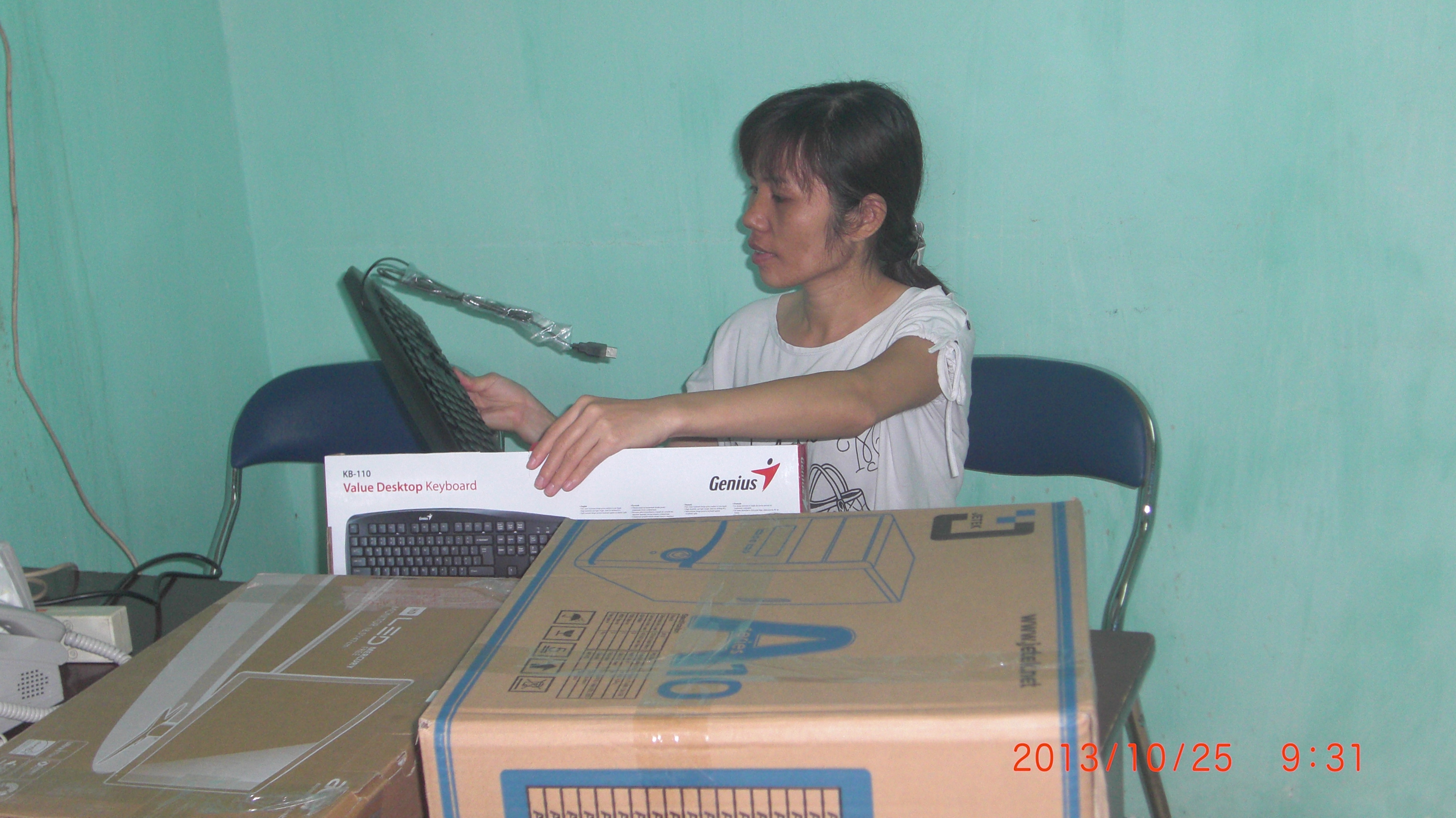 Vi tính Bình Dương lắp đặt máy tính cho công ty Phú Cường Phát