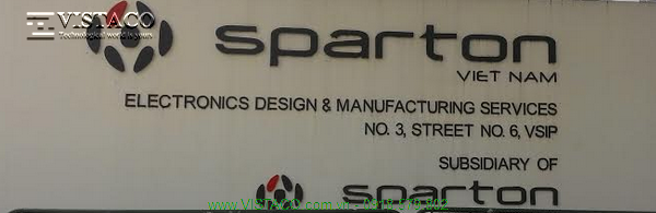 Cung cấp các thiết bị tin học cho công ty SPARTRONICS VIỆT NAM